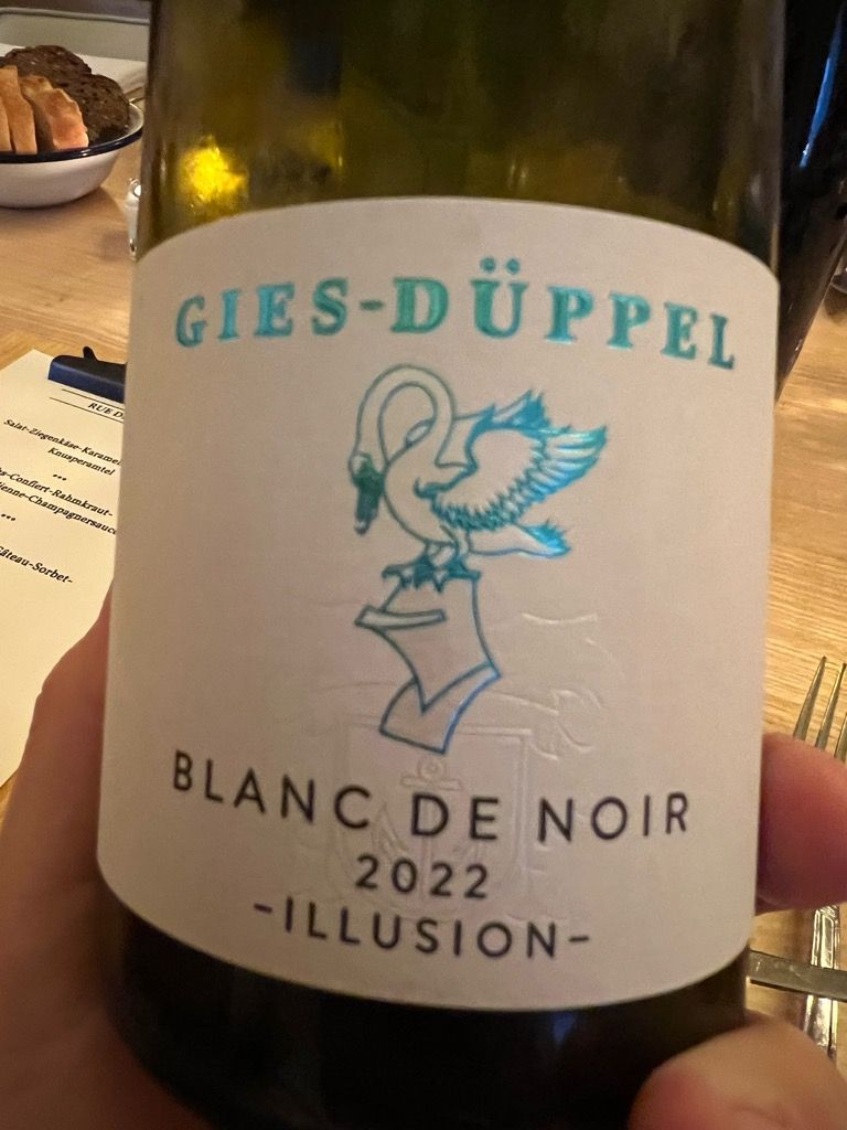 2022 Gies D ppel Sp tburgunder Blanc De Noir Illusion