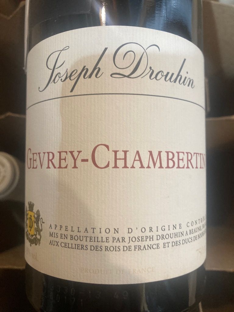 2012 Joseph Drouhin Gevrey-Chambertin - CellarTracker