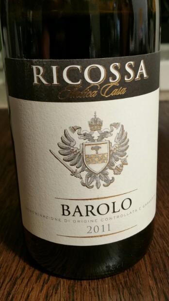 2011 Ricossa Barolo, Italy, Piedmont, Langhe, Barolo - CellarTracker