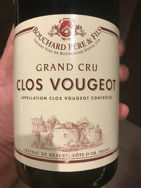 2010 Bouchard Père et Fils Clos Vougeot, France, Burgundy, Côte de