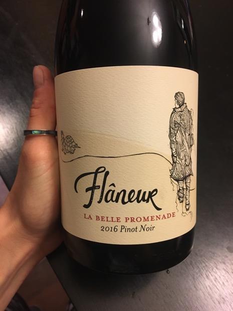 Flaneur Wines - Products - 2019 La Belle Promenade Pinot Noir