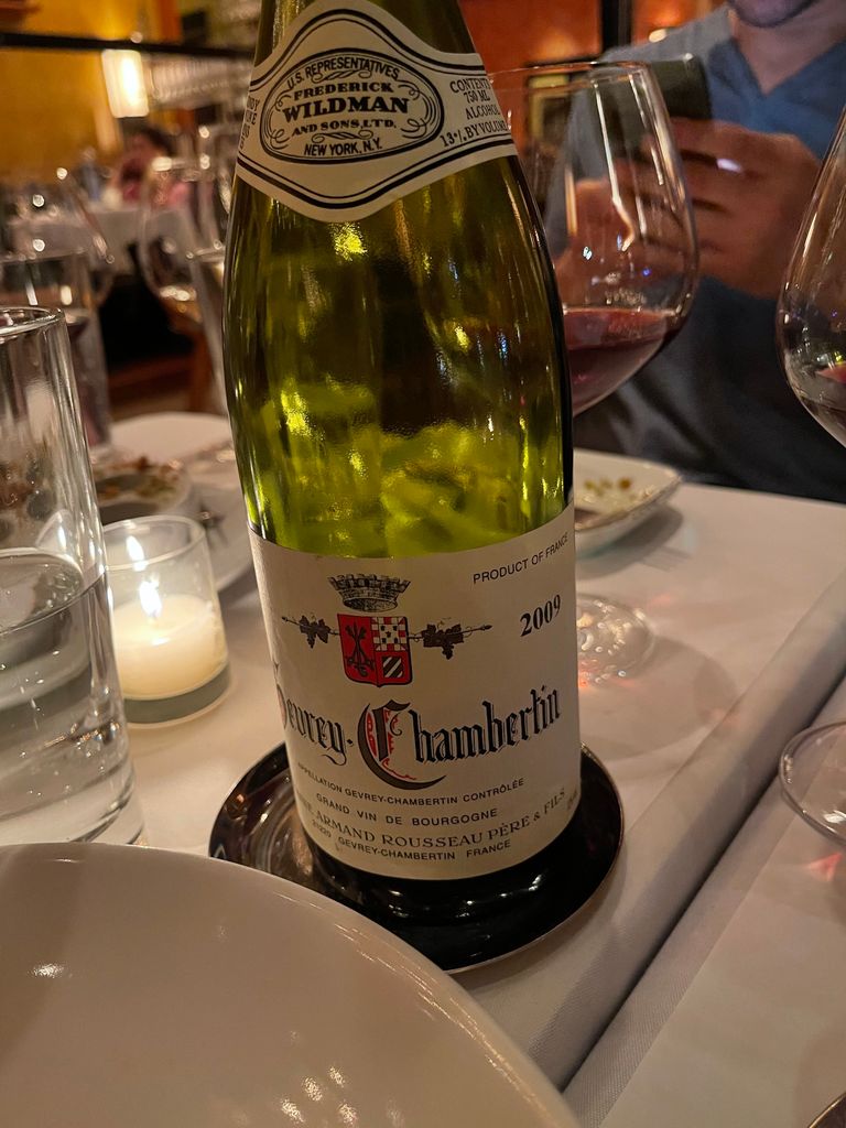 2009 Domaine Armand Rousseau Père et Fils Gevrey-Chambertin
