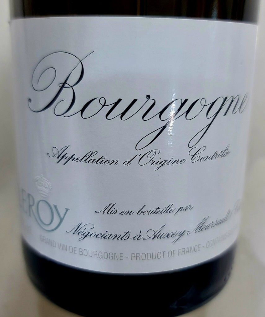 ワイン LEROY Bourgogne 2018 2018 Leroy Bourgogne Rouge, Burgundy, France | prices