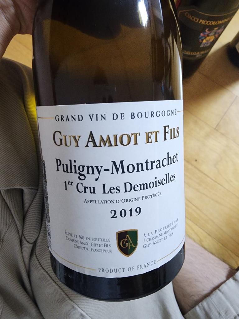 2019 Domaine Amiot Guy et Fils Puligny-Montrachet 1er Cru Les
