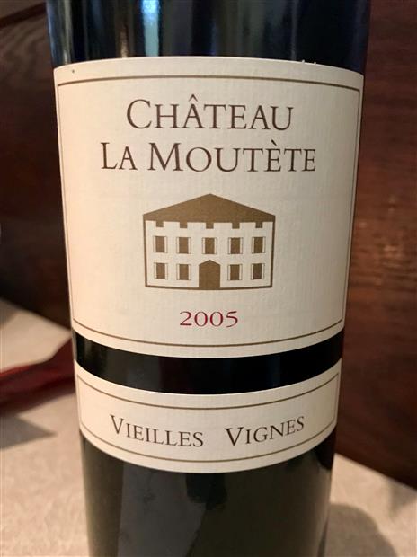 2005 Château La Moutete Côtes de Provence Vieilles Vignes