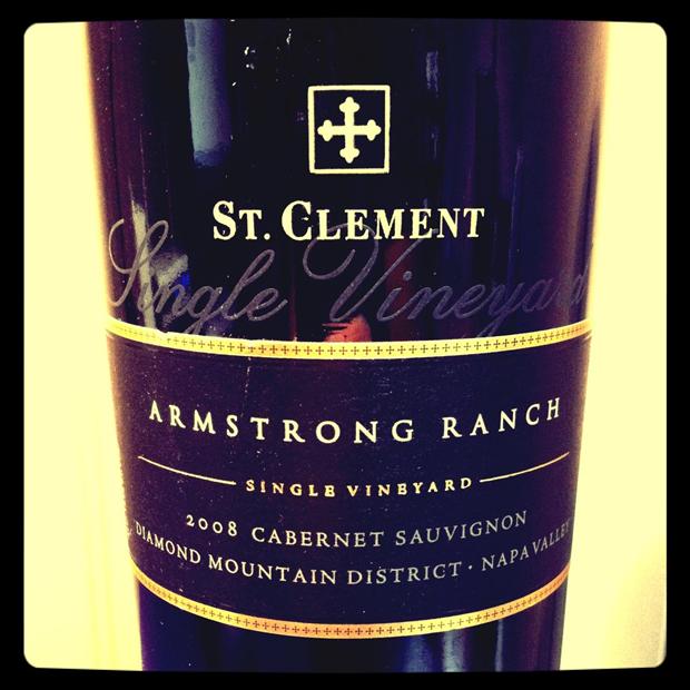 Armstrong Ranch 2008 St. Clement Cabernet Sauvignon Armstrong Ranch, USA, California ...