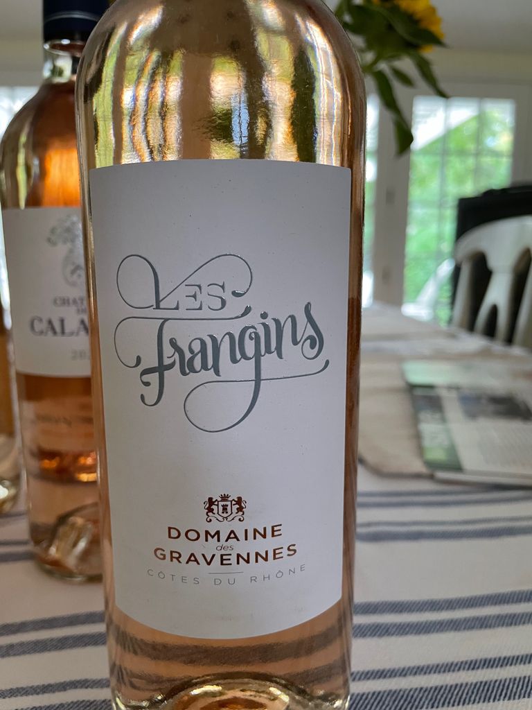 2021 Domaine des Gravennes Côtes du Rhône Les Frangins, France, Rhône