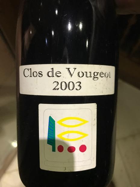2004 Domaine Prieuré Roch Clos Vougeot - CellarTracker