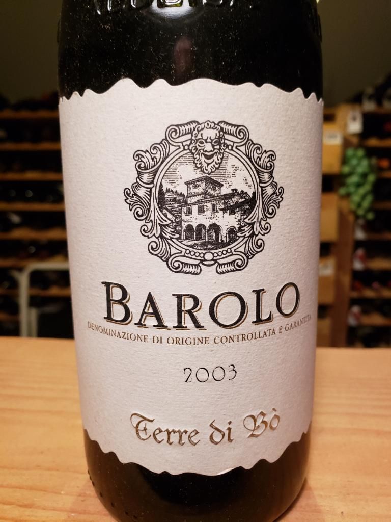 2003 Terre di Bo Barolo, Italy, Piedmont, Langhe, Barolo - CellarTracker