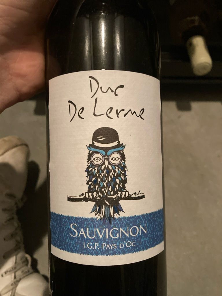 2018 Duc De Lerme Sauvignon, France, Languedoc Roussillon, Vin de Pays