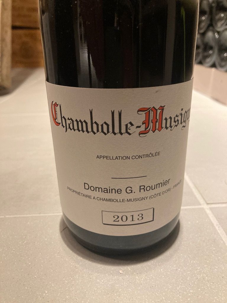 2013 Domaine G. Roumier / Christophe Roumier Chambolle-Musigny