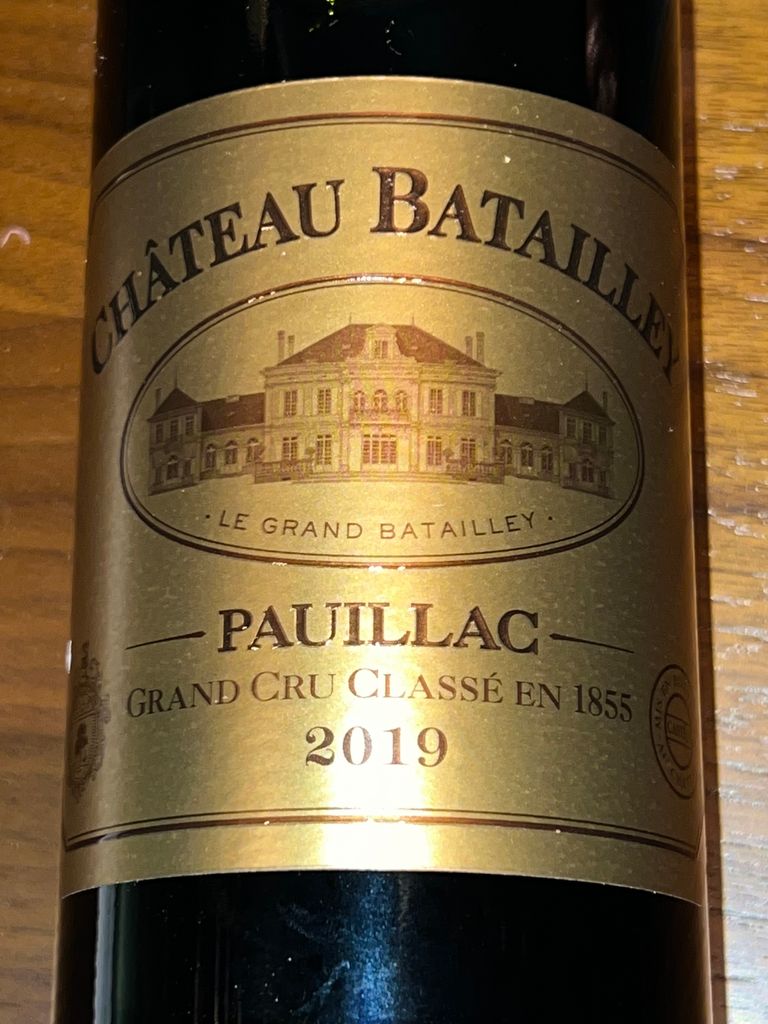 - 2019 CellarTracker Château Batailley