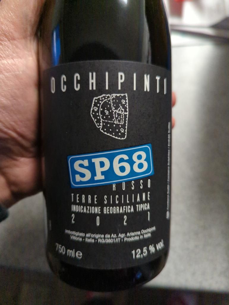 2021 Arianna Occhipinti SP68 Rosso, Italy, Sicily, Terre Siciliane ...