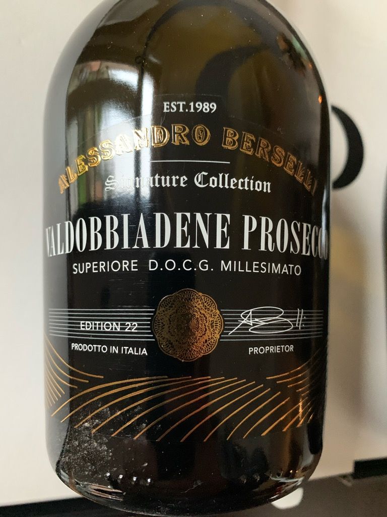 2022 Alessandro Berselli Valdobbiadene Prosecco Superiore