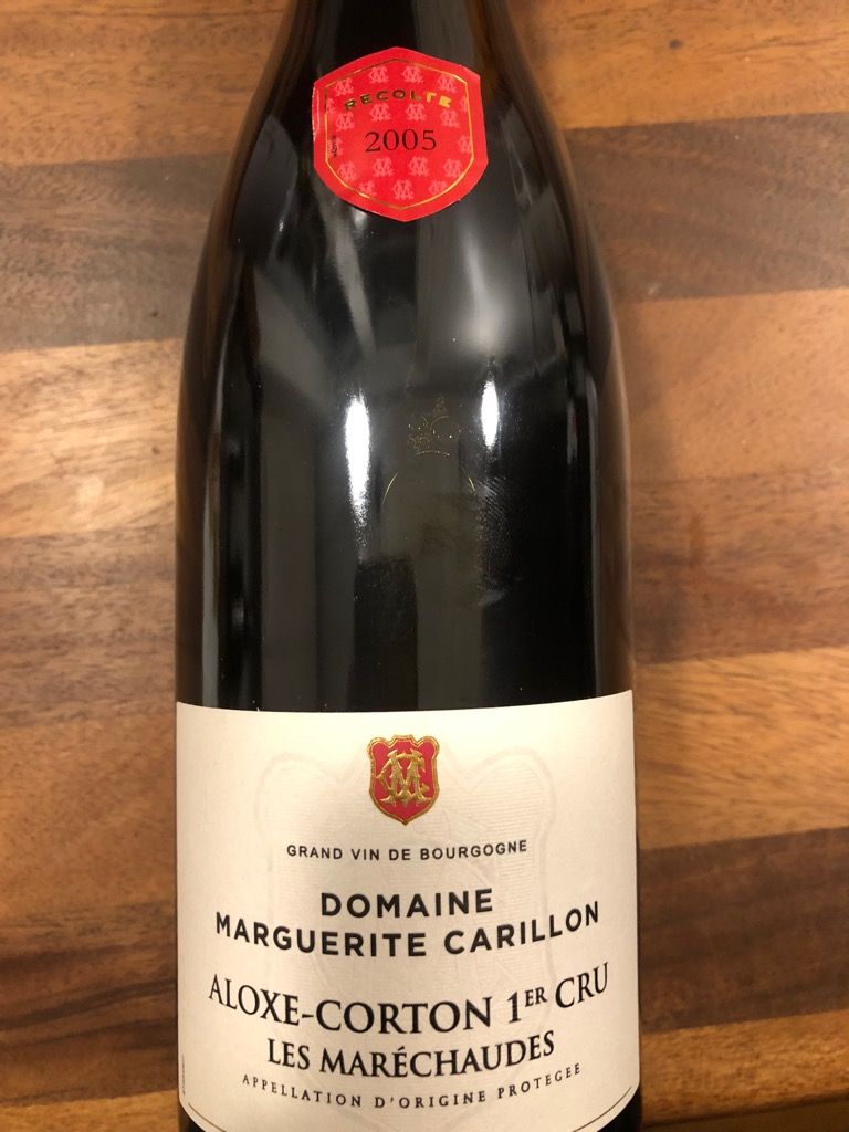 コルトン レ・マレショード 2013 マルグリット・カリヨン 2013 Domaine Marguerite Carillon Aloxe-Corton 1er Cru Maréchaudes