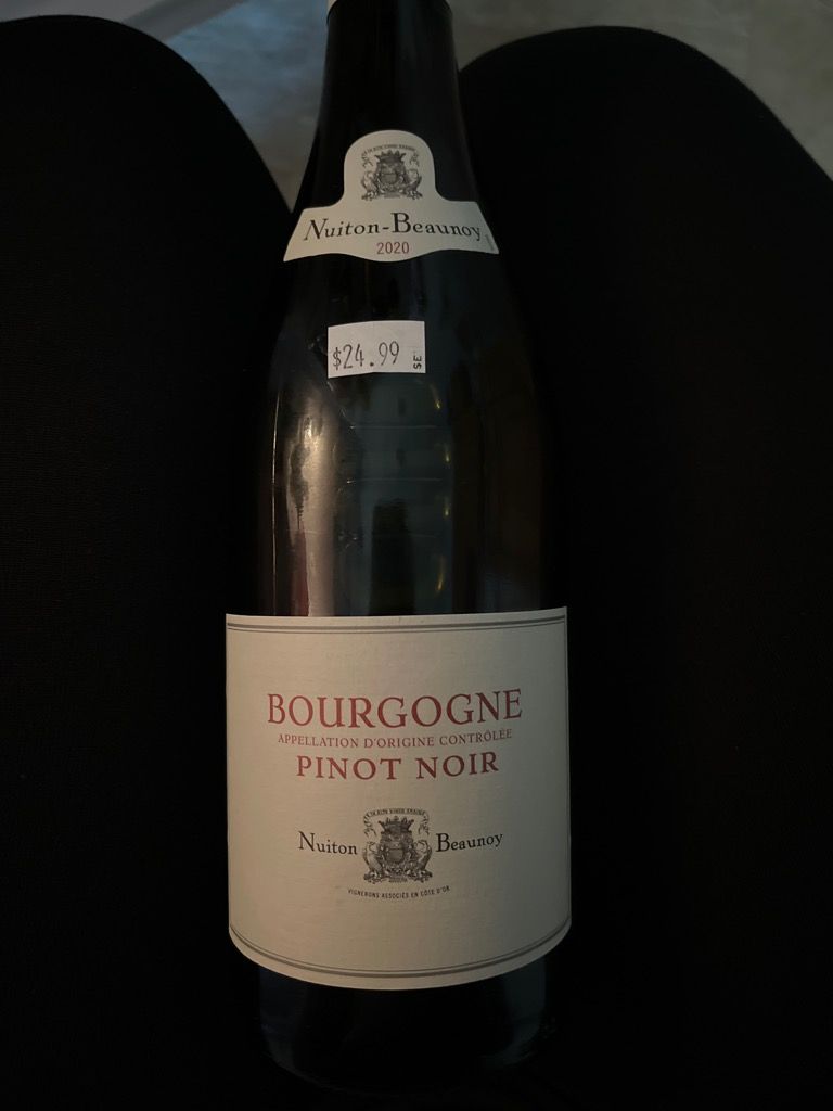 2020 Nuiton-Beaunoy Bourgogne, France, Burgundy, Bourgogne - CellarTracker