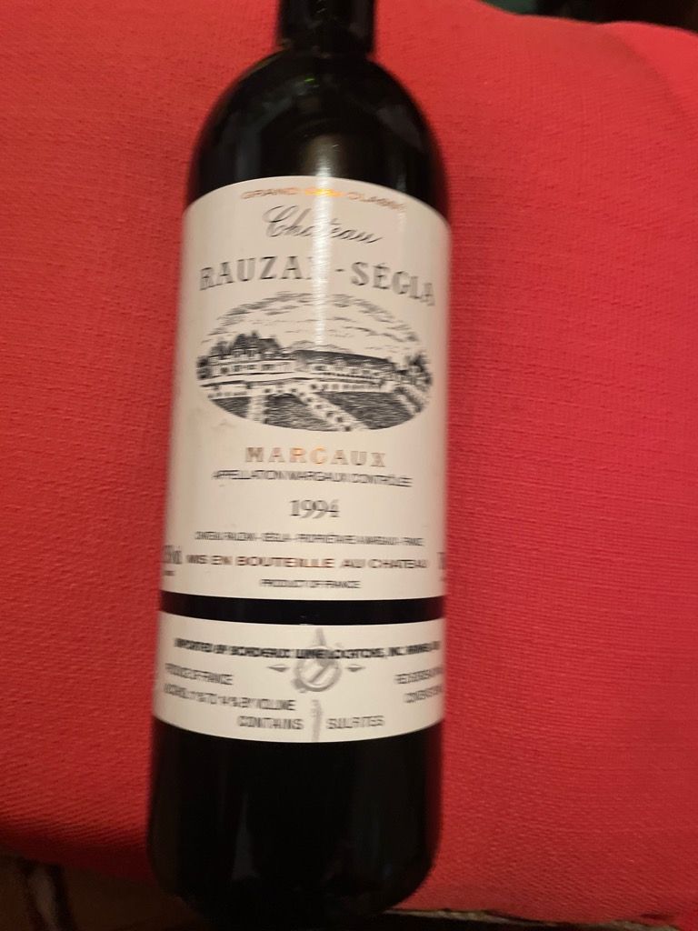 1994 Château Rauzan-Ségla - CellarTracker