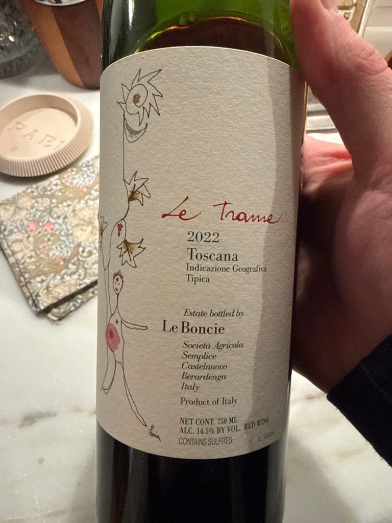 2022 Podere le Boncie (Giovanna Morganti) Le Trame Toscana IGT