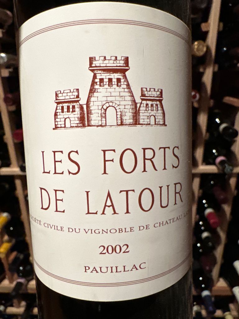 2002 Château Latour Les Forts de Latour - CellarTracker
