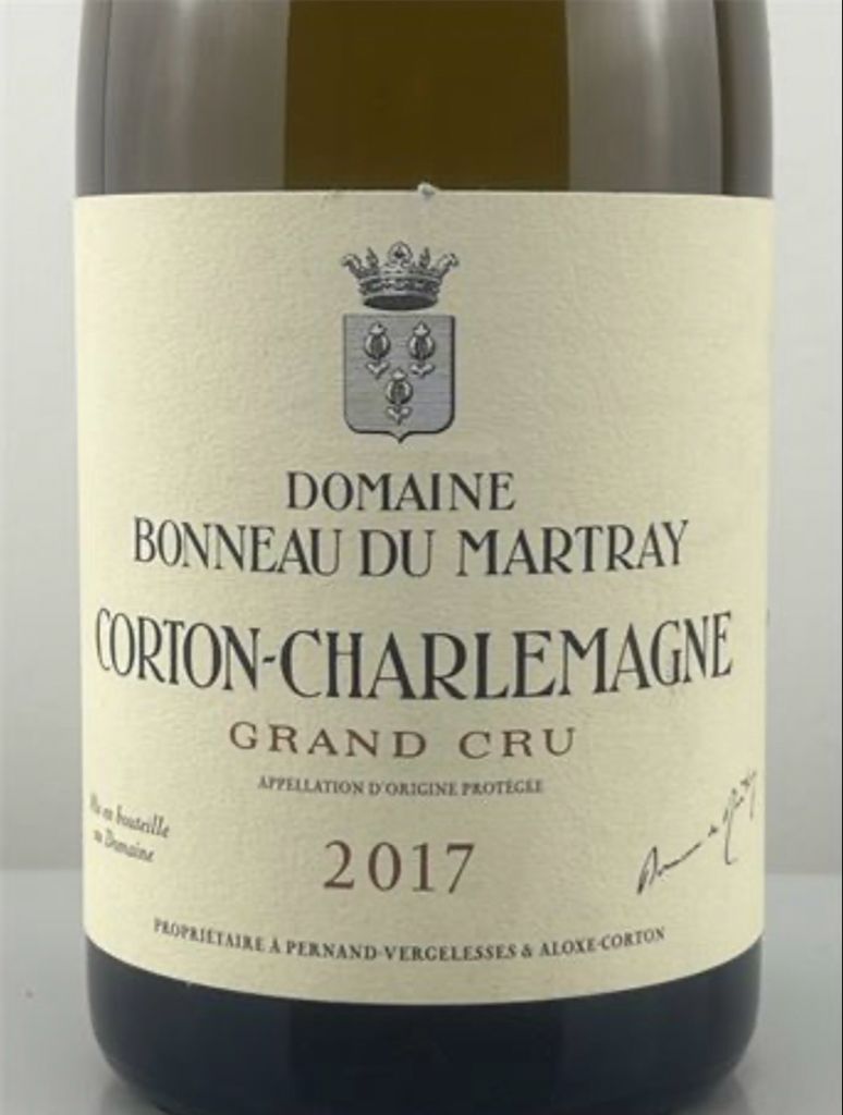 ワイン BonneauduMartray Corton-Charlemagne 2017 2017 Bonneau du Martray Corton-Charlemagne - CellarTracker