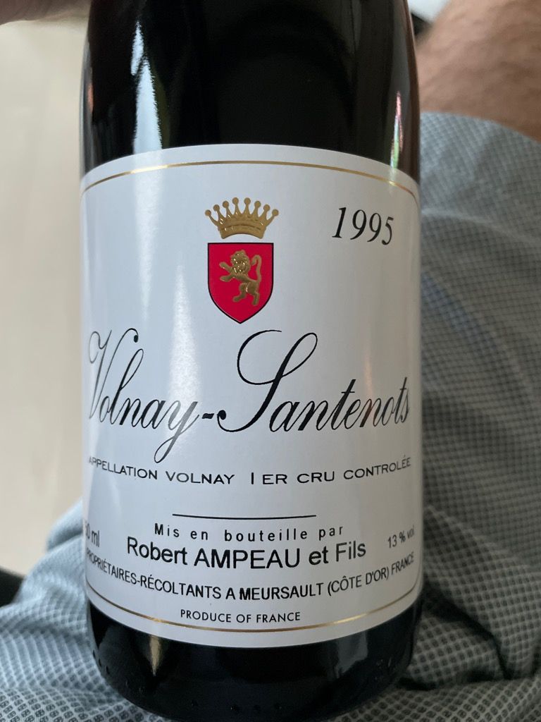 1995 Robert Ampeau & Fils Volnay 1er Cru Santenots - CellarTracker