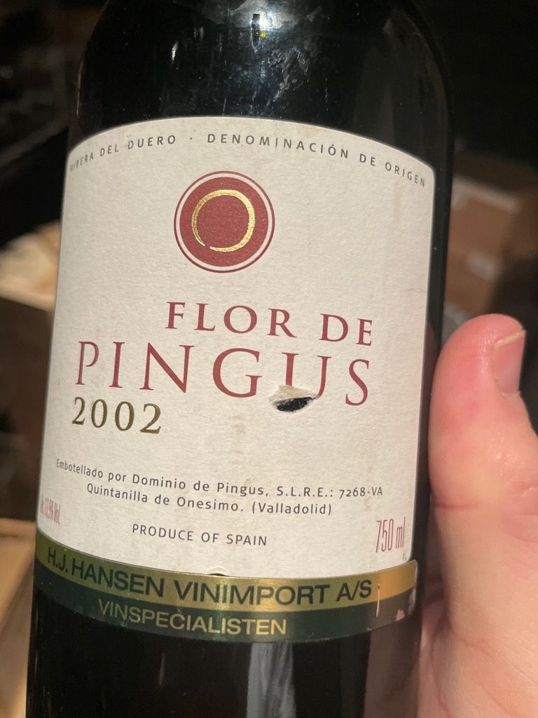 2002 Dominio Pingus Ribera del Duero Flor de Pingus