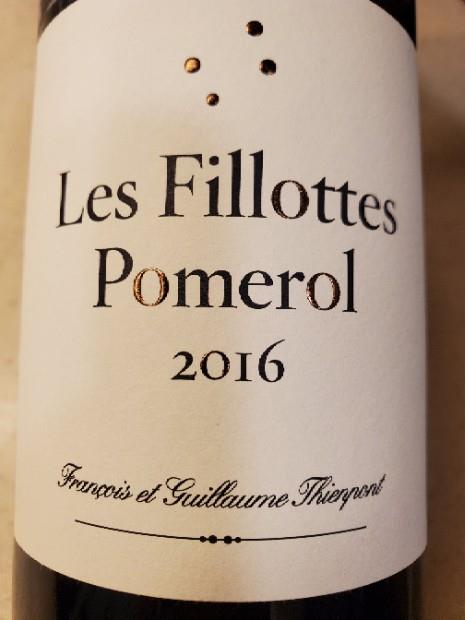 2019 Les Fillottes - CellarTracker