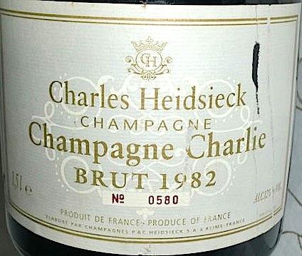 1982 Charles Heidsieck Champagne Cuvée Charlie - CellarTracker 1982 Charles Heidsieck Champagne Cuvée Charlie - CellarTracker