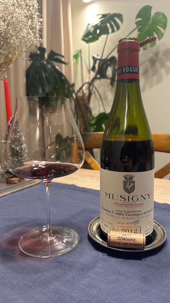 2012 Domaine Comte Georges de Vogüé Musigny Cuvée Vieilles Vignes