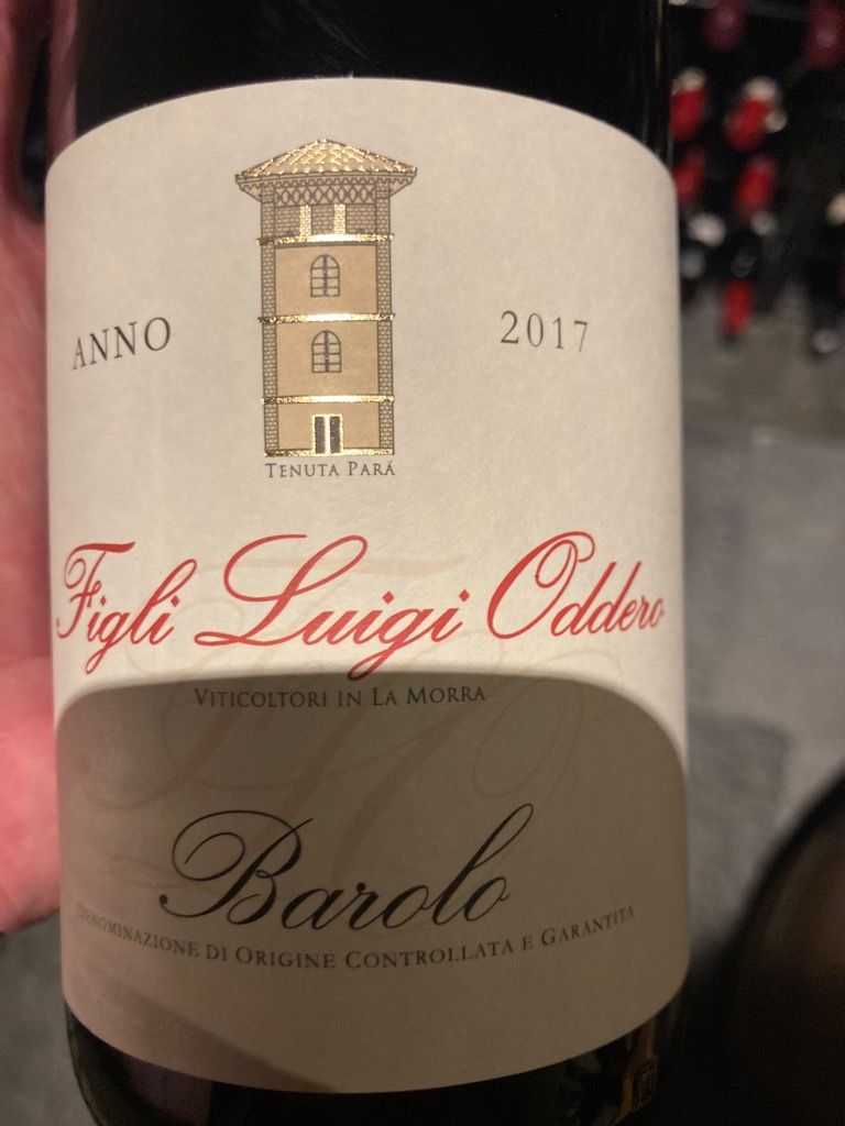 2017 Luigi Oddero Barolo - CellarTracker