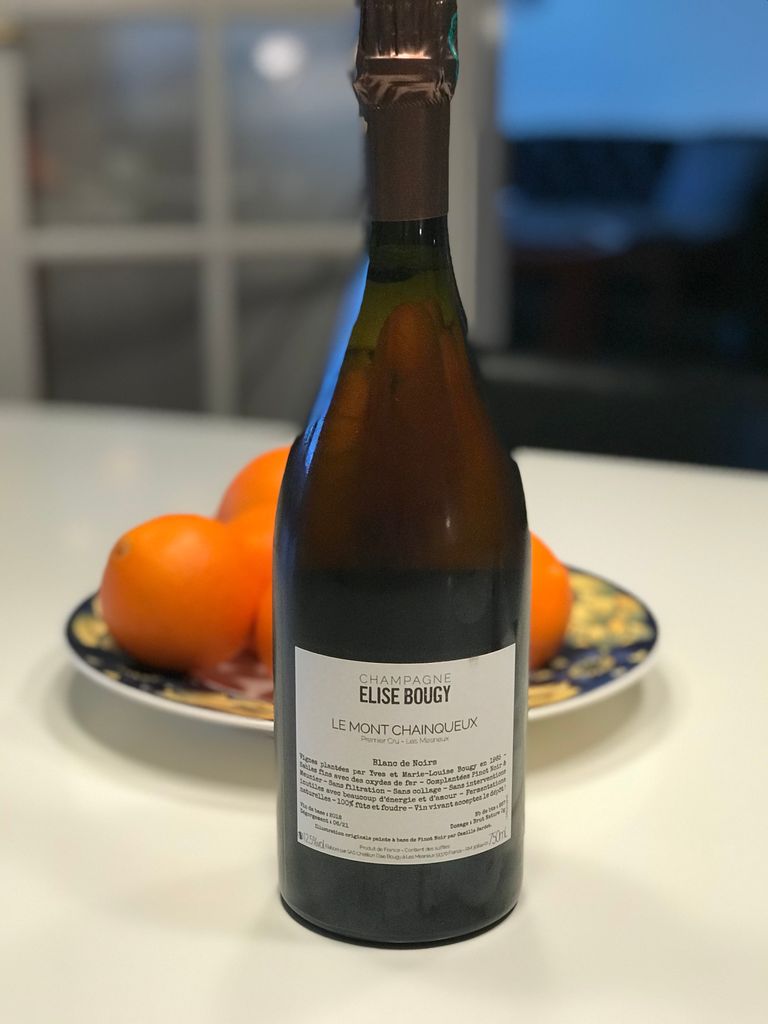 2022 Elise Bougy Champagne Premier Cru Blanc de Noirs Le
