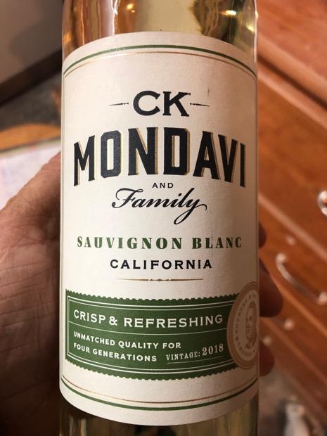 Mondavi&sons charles krug mondavi Sauvignon blanc 750ml /12 (086012400632)