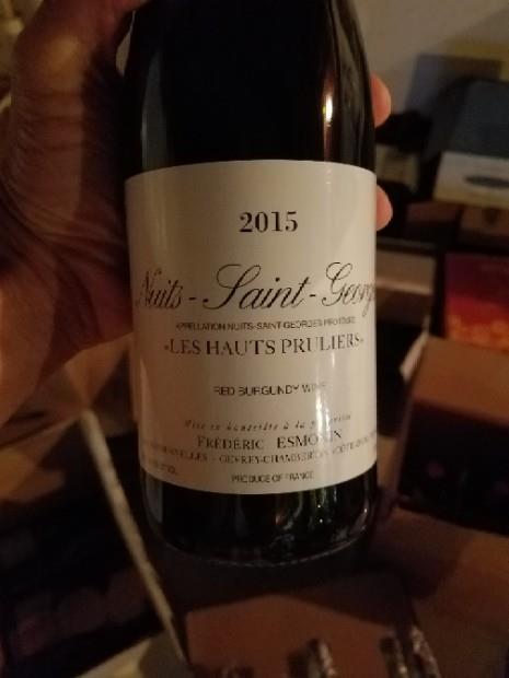 2020 Frederic Esmonin Nuits-Saint-Georges Les Hauts Pruliers
