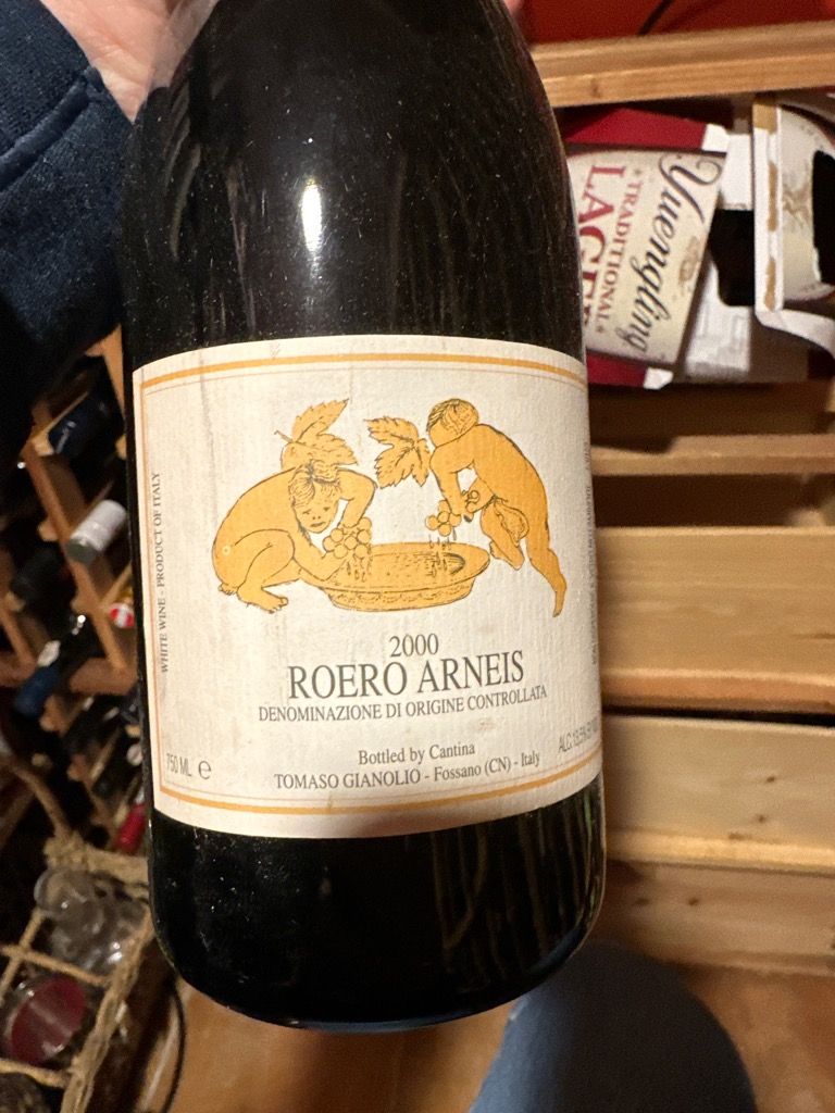 2000 Roero Arneis Cascina Lanzarotti Roero Arneis, Italy, Piedmont ...