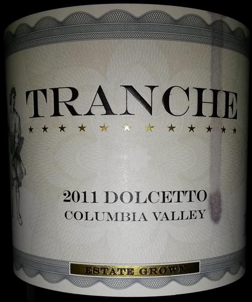 2011 Tranche Cellars Dolcetto, USA, Washington, Columbia Valley