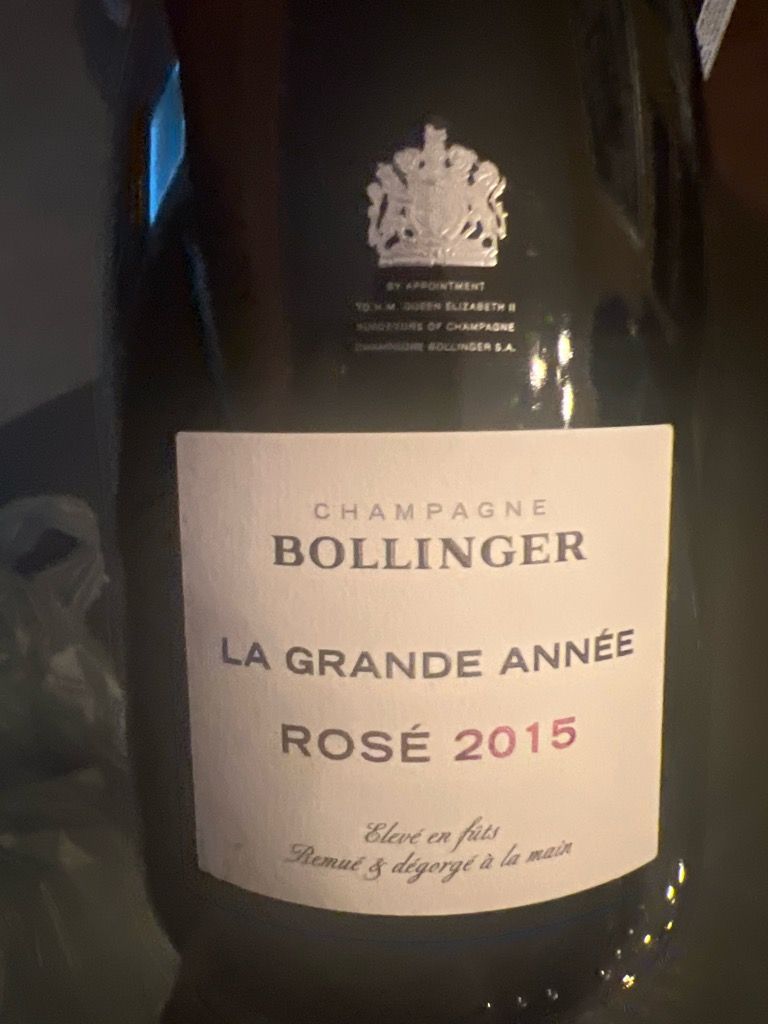 2015 Bollinger Champagne La Grande Année Rosé - CellarTracker