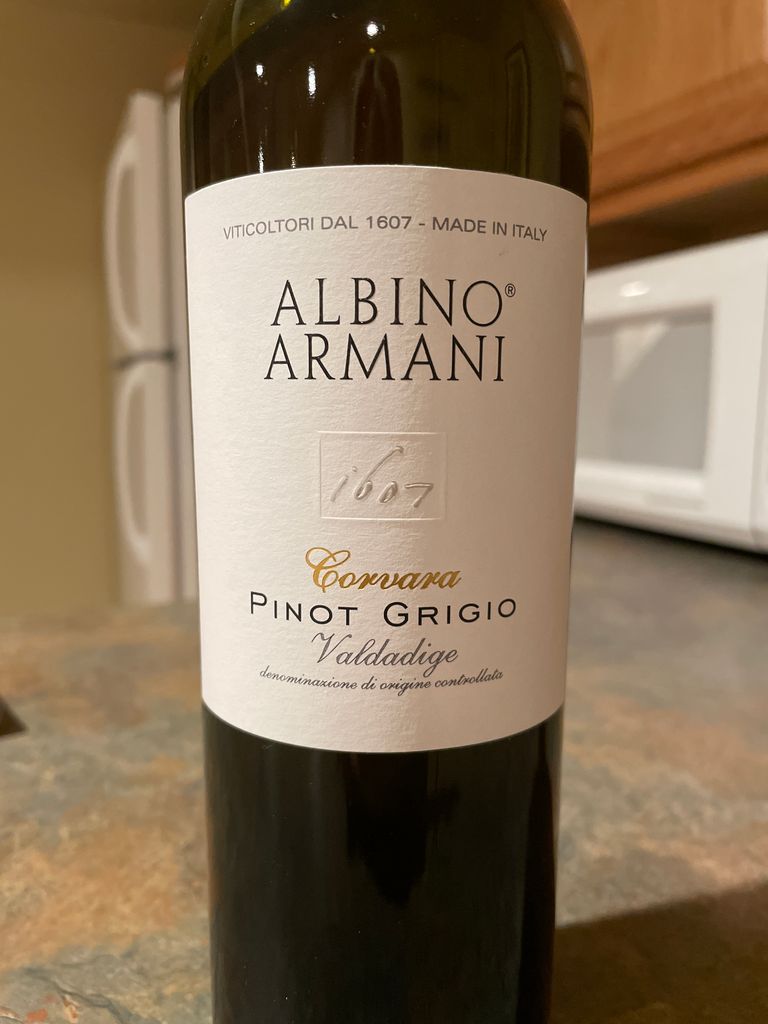 2019 Albino Armani Pinot Grigio Valdadige, Italy, Trentino-Alto Adige,  Trentino, Valdadige - CellarTracker