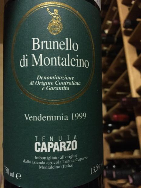 1999 Tenuta Caparzo Brunello di Montalcino - CellarTracker
