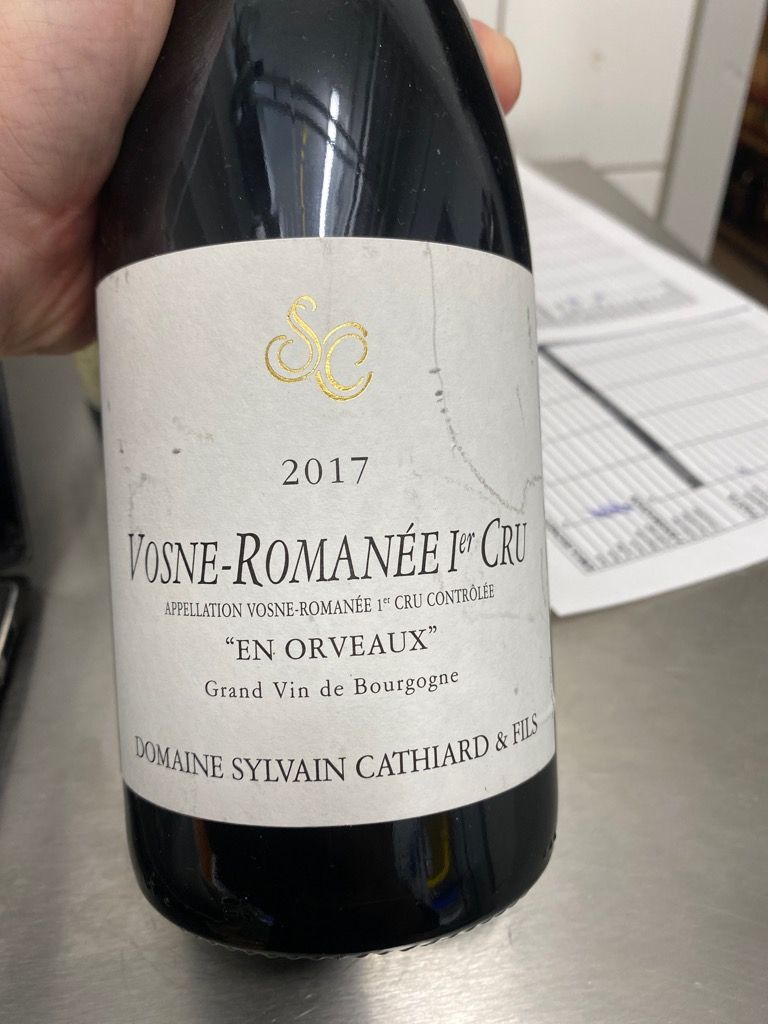 2007 Sylvain Cathiard Vosne-Romanée 1er Cru En Orveaux - CellarTracker