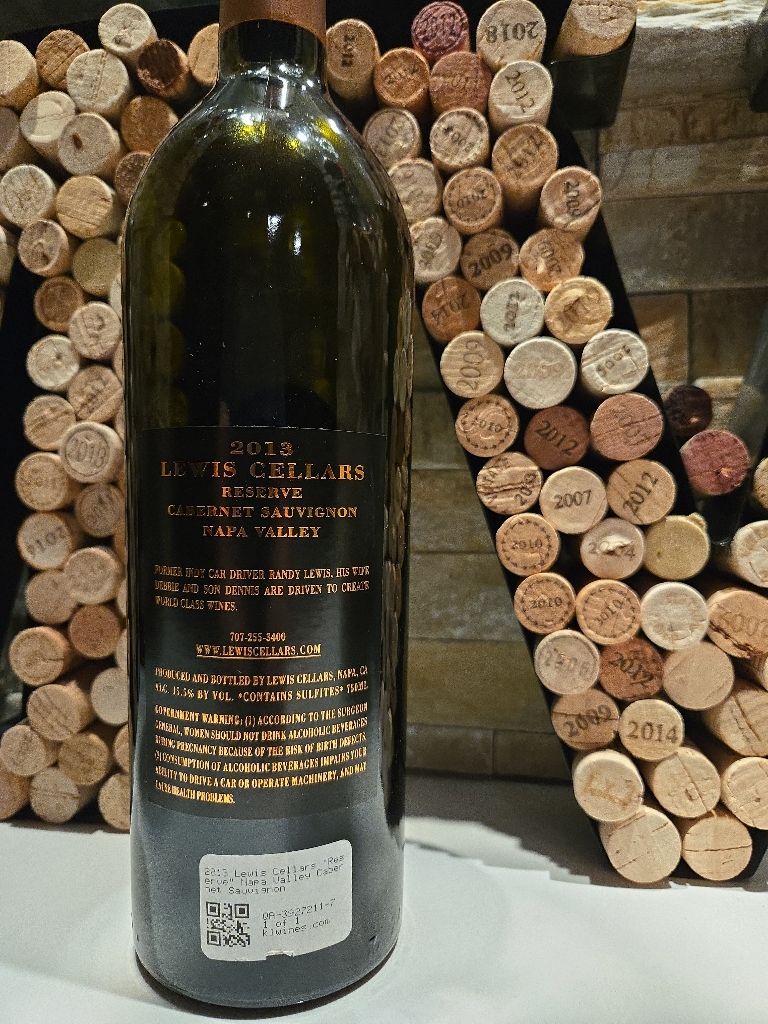 2013 Lewis Cellars Cabernet Sauvignon Reserve - CellarTracker