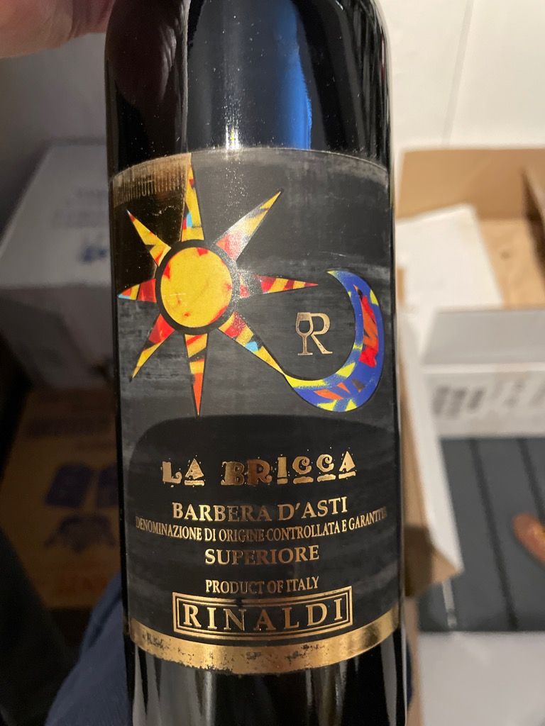 Akp Rinaldi 2018 Azienda Agricola Rinaldi Barbera d'Asti La Bricca, Italy, Piedmont ...