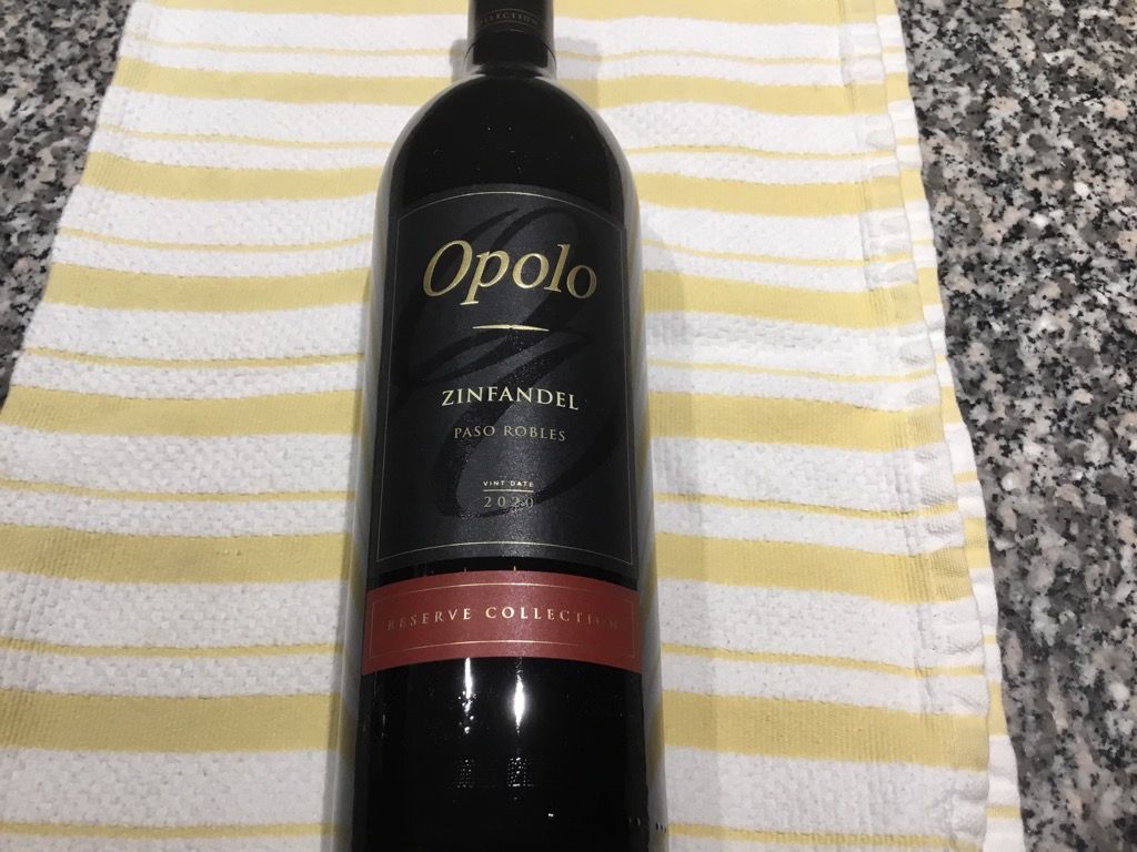 2020 Opolo Zinfandel USA California Central Coast Paso Robles 2020-opolo-zinfandel-usa-california-central-coast-paso-robles