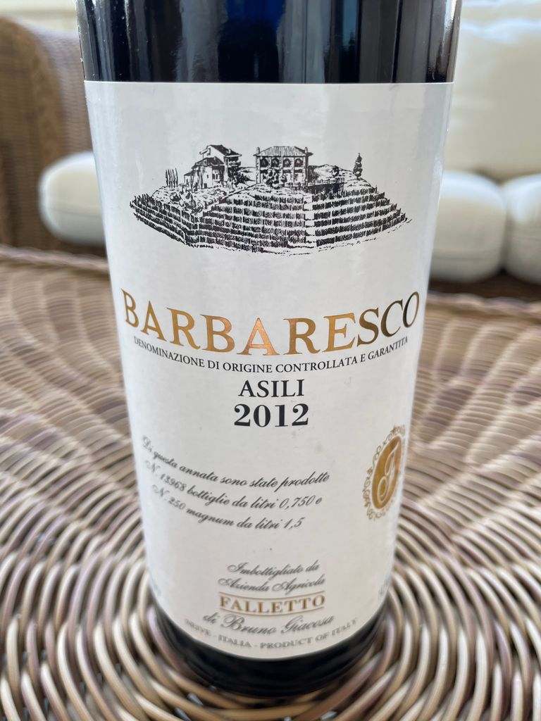 2012 Bruno Giacosa Barbaresco Asili - CellarTracker