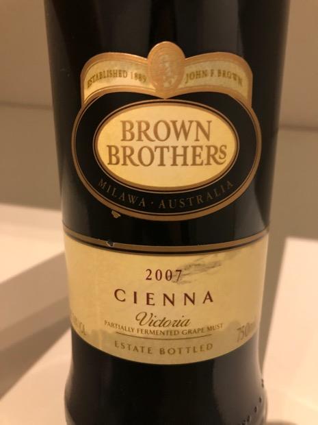 brown brothers red wine cienna