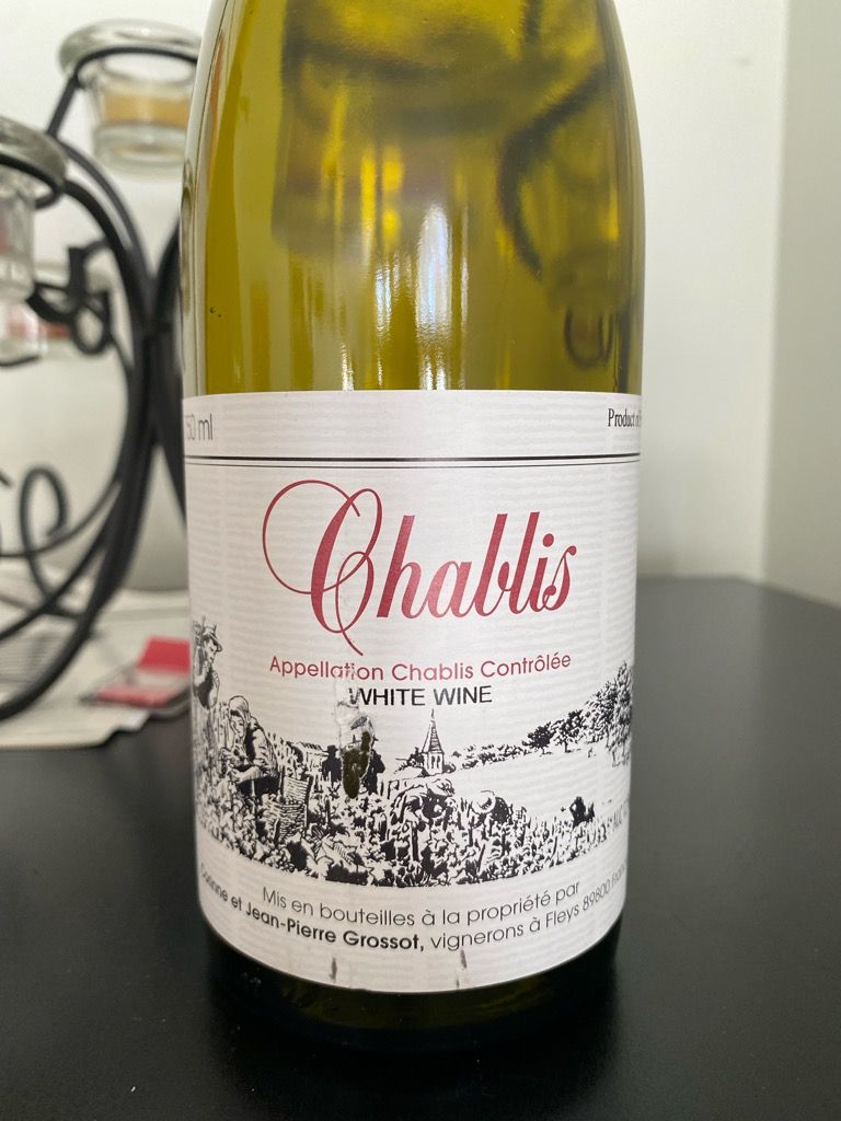 2020 Domaine Corinne et Jean Pierre Grossot Chablis - CellarTracker