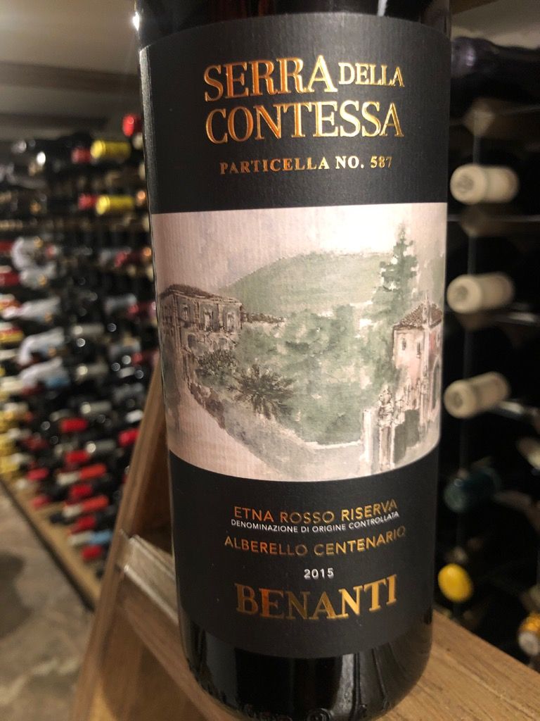 2015 Benanti Etna Riserva Particella No. 587 Serra della Contessa