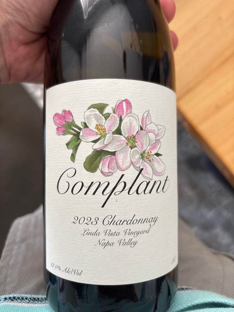 【CHARDONNAY】ペンダントライト 2020 Complant Chardonnay Linda Vista Vineyard - CellarTracker