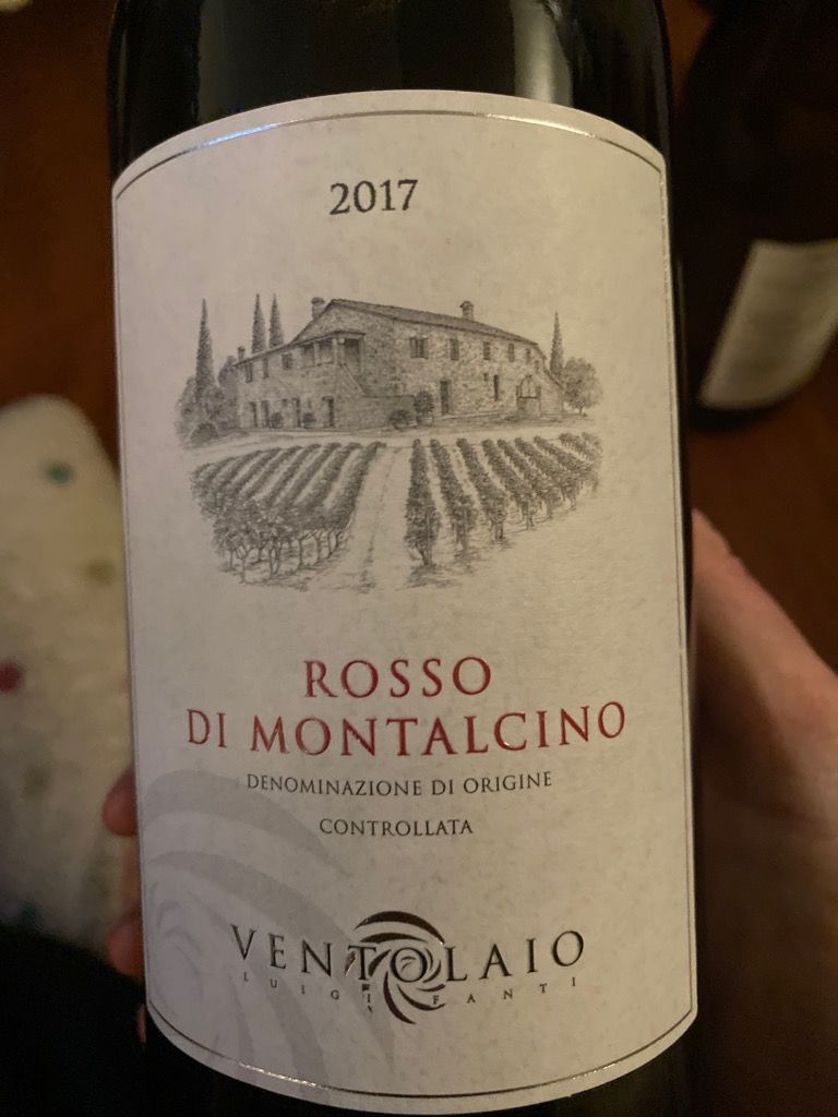 2017 Ventolaio Rosso di Montalcino, Italy, Tuscany, Montalcino, Rosso ...