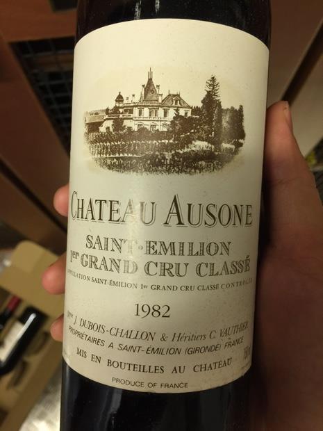 1982 Château Ausone - CellarTracker