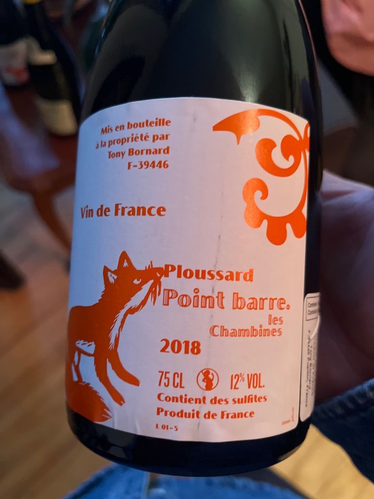 2020 Tony Bornard Point Barre - CellarTracker